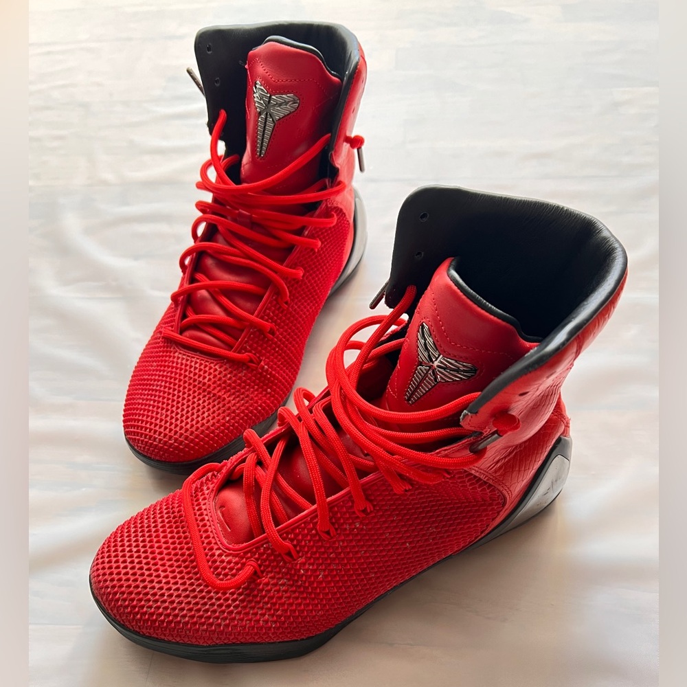 Nike Kobe 9 KRM EXT High Red Mamba sneakers men's US 10.5